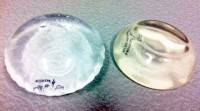 Silicone filled breast implants